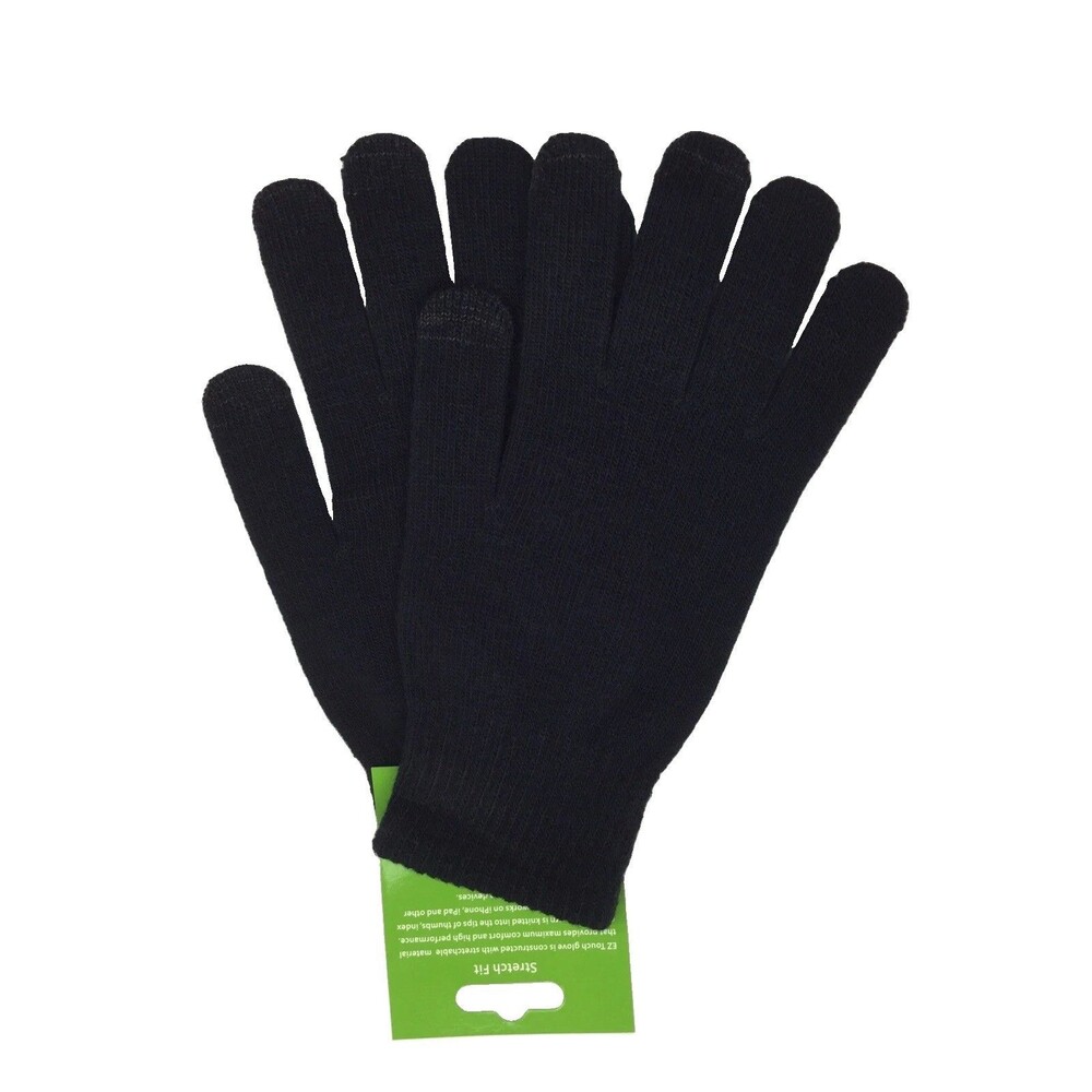 Gloves EZ-Touch Women's M Stretch Touch Screen Compatible iPhones iPads Etc New